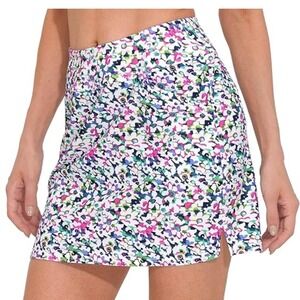 NWT Moteepi Floral Athletic Skirt, Skort, Women's Size Small, Golf, Tennis
